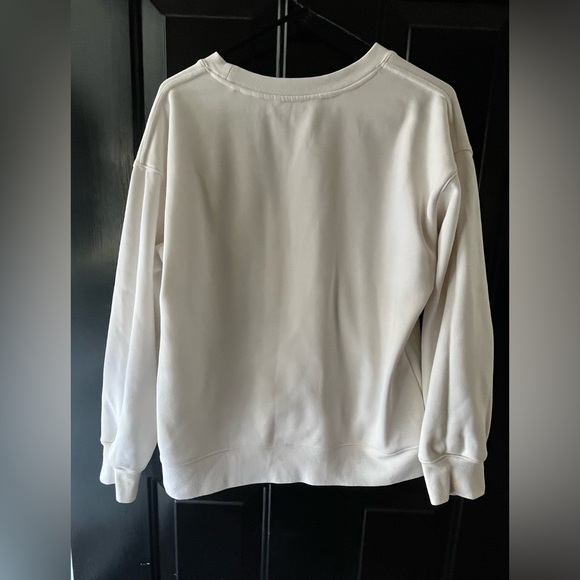 Eco Go-To Crewneck Sweatshirt - Bone - Medium - EUC - Picture 4 of 9